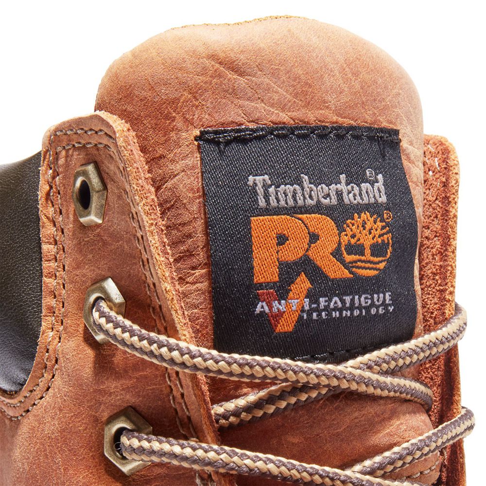 Botas Pro Timberland Hombre Pro Direct Attach Waterproof Soft Toe Marrones - Chile XHS-537219